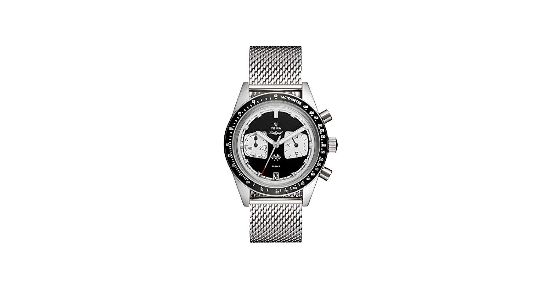 YEMAイエマ_ラリーグラフ_リバースパンダ_39mm Amazon | [イエマ] YEMA ラリーグラフ リバースパンダ 39mm